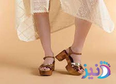 خرید و قیمت صندل چرم زنانه پاشنه دار